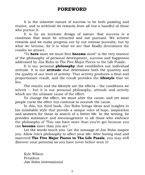 Sách The 5 Major Pieces of Lifes Puzzle PDF