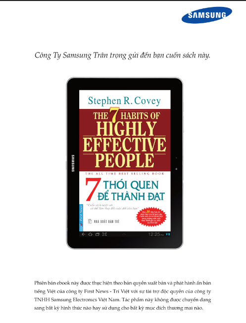 Sách The 7 Habits of Highly Effective People PDF có tiếng Việt 8 Sách The 7 Habits of Highly Effective People PDF có tiếng Việt
