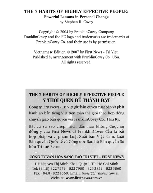 Sách The 7 Habits of Highly Effective People PDF có tiếng Việt 6 Sách The 7 Habits of Highly Effective People PDF có tiếng Việt