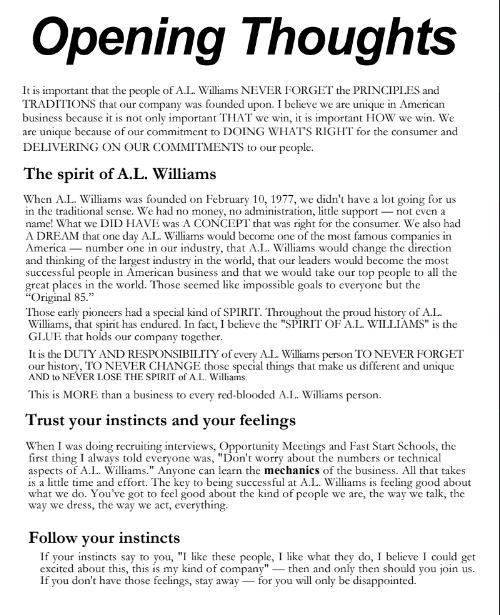 Sách The A.L. Williams Way PDF 6 Sách The A.L. Williams Way PDF