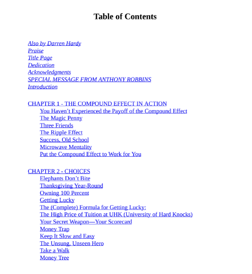 Sách The Compound Effect Jumpstart Your Income, Your Life, Your Success PDF 6 Sách The Compound Effect Jumpstart Your Income, Your Life, Your Success PDF