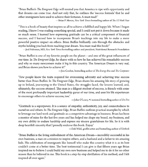 Sách The Emigrant Edge - Brian Buffini PDF 6 Sách The Emigrant Edge - Brian Buffini PDF