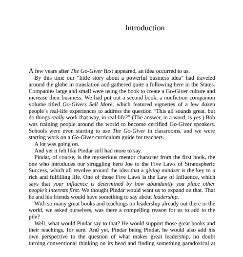 Sách The Go-Giver Leader - A Little Story About What Matters Most PDF 6 Sách The Go-Giver Leader - A Little Story About What Matters Most PDF