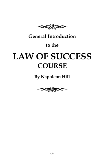 Sách The Law Of Success in 16 Lessons by Napoleon Hill PDF 6 Sách The Law Of Success in 16 Lessons by Napoleon Hill PDF