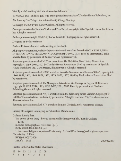 Sách The Power Of One Thing PDF 6 Sách The Power Of One Thing PDF