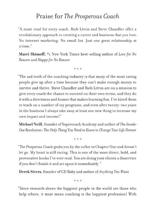 Sách The Prosperous Coach - Increase Income And Impact For You And Your Clients PDF