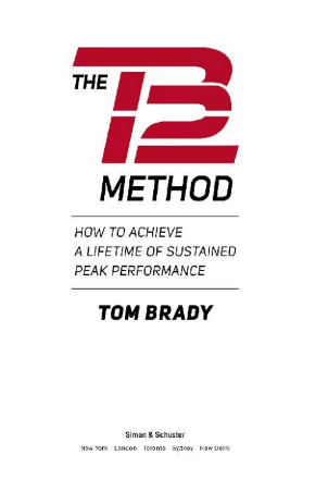 Sách The TB12 Method by Tom Brady PDF
