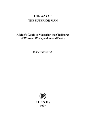 Sách The Way of the Superior Man PDF 7 Sách The Way of the Superior Man PDF