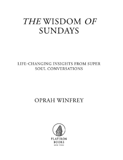 Sách The Wisdom Of Sundays PDF