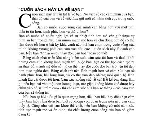 Sách Thoát Khỏi Bẫy Cảm Xúc PDF có tiếng Việt 7 Sách Thoát Khỏi Bẫy Cảm Xúc PDF có tiếng Việt