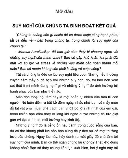 Sách Tối Giản Tâm Trí PDF có tiếng Việt 6 Sách Tối Giản Tâm Trí PDF có tiếng Việt