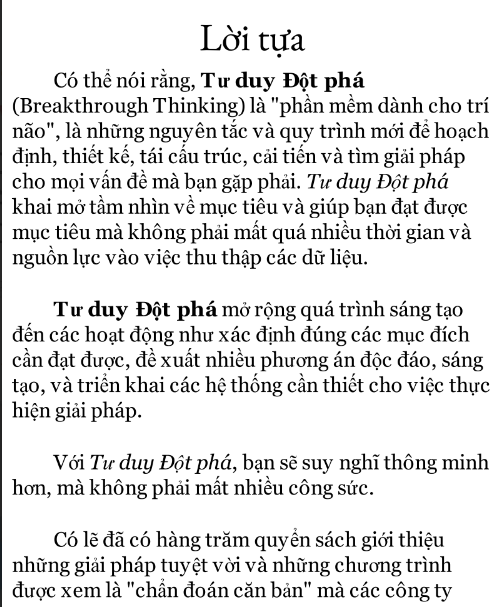 Sách Tư Duy Đột Phá PDF có tiếng Việt
