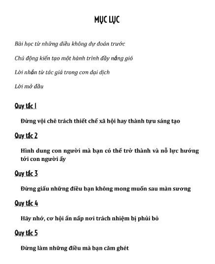Sách Vượt Lên Trật Tự 12 Quy Tắc Cho Cuộc Sống PDF có tiếng Việt 6 Sách Vượt Lên Trật Tự 12 Quy Tắc Cho Cuộc Sống PDF có tiếng Việt