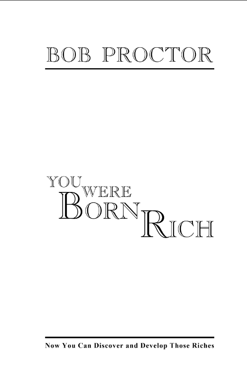 Sách You Were Born Rich - Bob Proctor PDF
