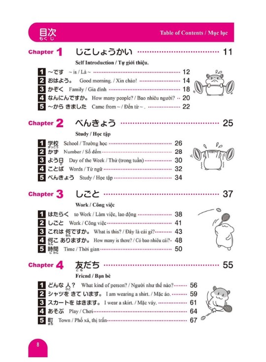 Tải FREE 1000 Essential Vocabulary for the JLPT N5 PDF kèm bản dịch tiếng Việt 5 Tải FREE 1000 Essential Vocabulary for the JLPT N5 PDF kèm bản dịch tiếng Việt