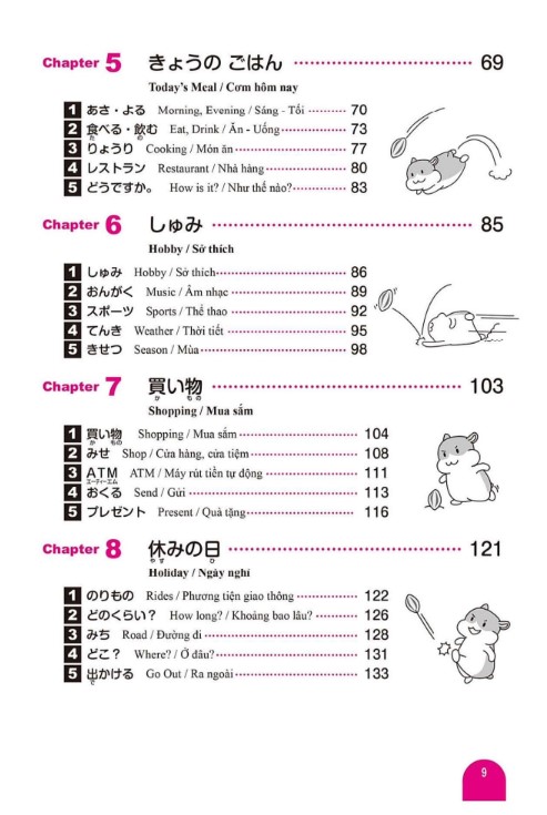 Tải FREE 1000 Essential Vocabulary for the JLPT N5 PDF kèm bản dịch tiếng Việt 4 Tải FREE 1000 Essential Vocabulary for the JLPT N5 PDF kèm bản dịch tiếng Việt