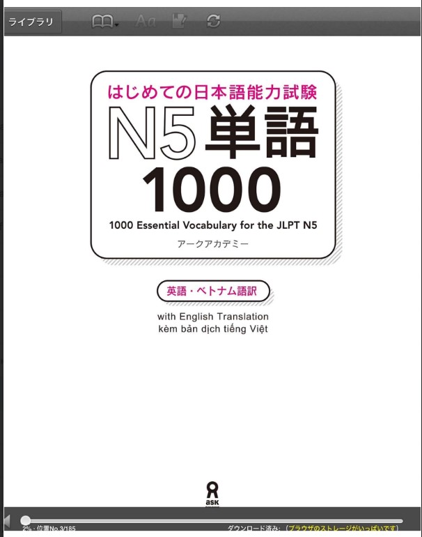Tải FREE 1000 Essential Vocabulary for the JLPT N5 PDF kèm bản dịch tiếng Việt 6 Tải FREE 1000 Essential Vocabulary for the JLPT N5 PDF kèm bản dịch tiếng Việt