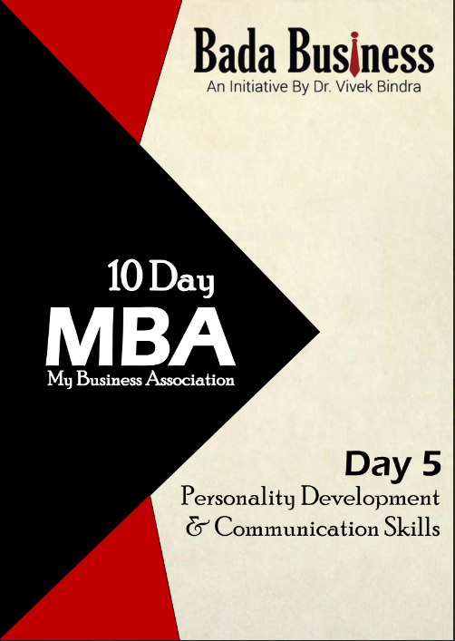 Tải FREE sách 10 day MBA PDF có tiếng Việt