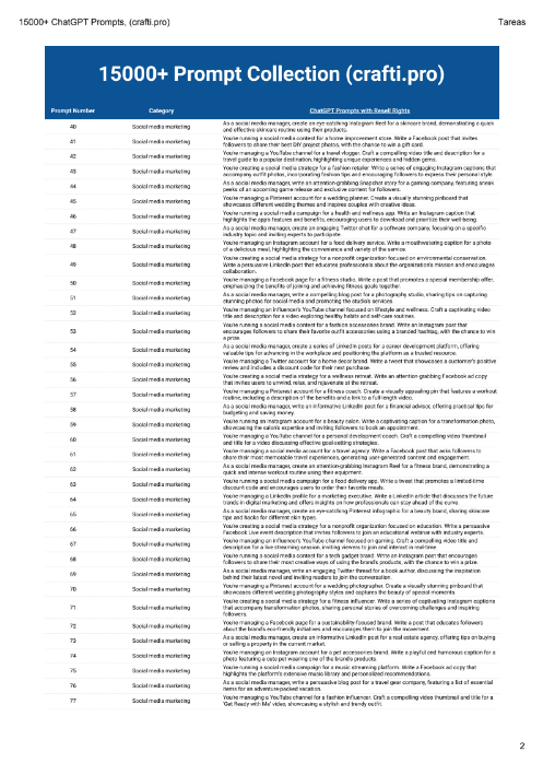 Tải FREE sách 15000 ChatGPT Prompts Crafti pro Tareas PDF 8 Tải FREE sách 15000 ChatGPT Prompts Crafti pro Tareas PDF