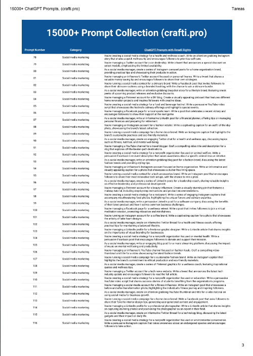 Tải FREE sách 15000 ChatGPT Prompts Crafti pro Tareas PDF 6 Tải FREE sách 15000 ChatGPT Prompts Crafti pro Tareas PDF