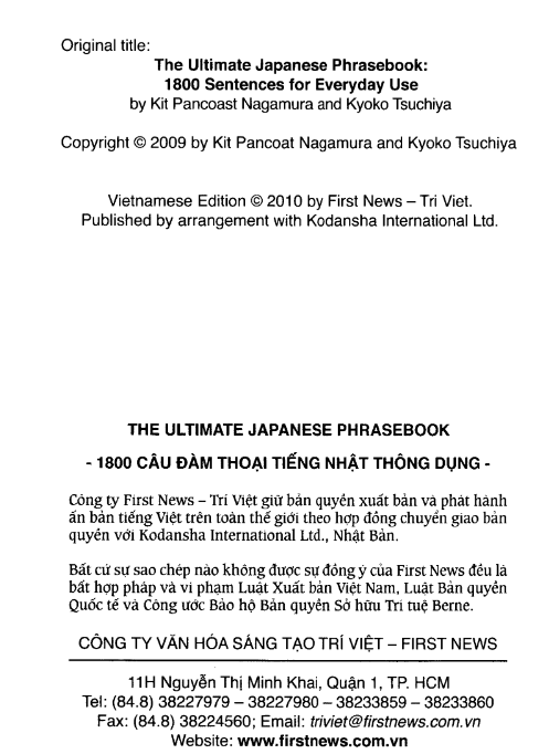 Tải FREE sách 1800 Câu Đàm Thoại Tiếng Nhật Thông Dụng PDF 7 Tải FREE sách 1800 Câu Đàm Thoại Tiếng Nhật Thông Dụng PDF