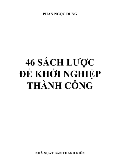 Tải FREE sách 46 Sách Lược Để Khởi Nghiệp Thành Công PDF 7 Tải FREE sách 46 Sách Lược Để Khởi Nghiệp Thành Công PDF