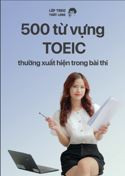 Tải FREE sách 500 Từ Vựng Toeic PDF có tiếng Việt