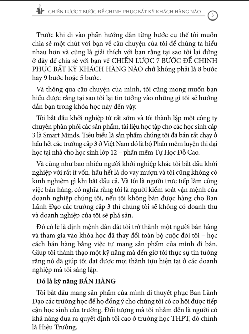 Tải FREE sách 7 Bước Chinh Phục Khách Hàng PDF có tiếng Việt 6 Tải FREE sách 7 Bước Chinh Phục Khách Hàng PDF có tiếng Việt