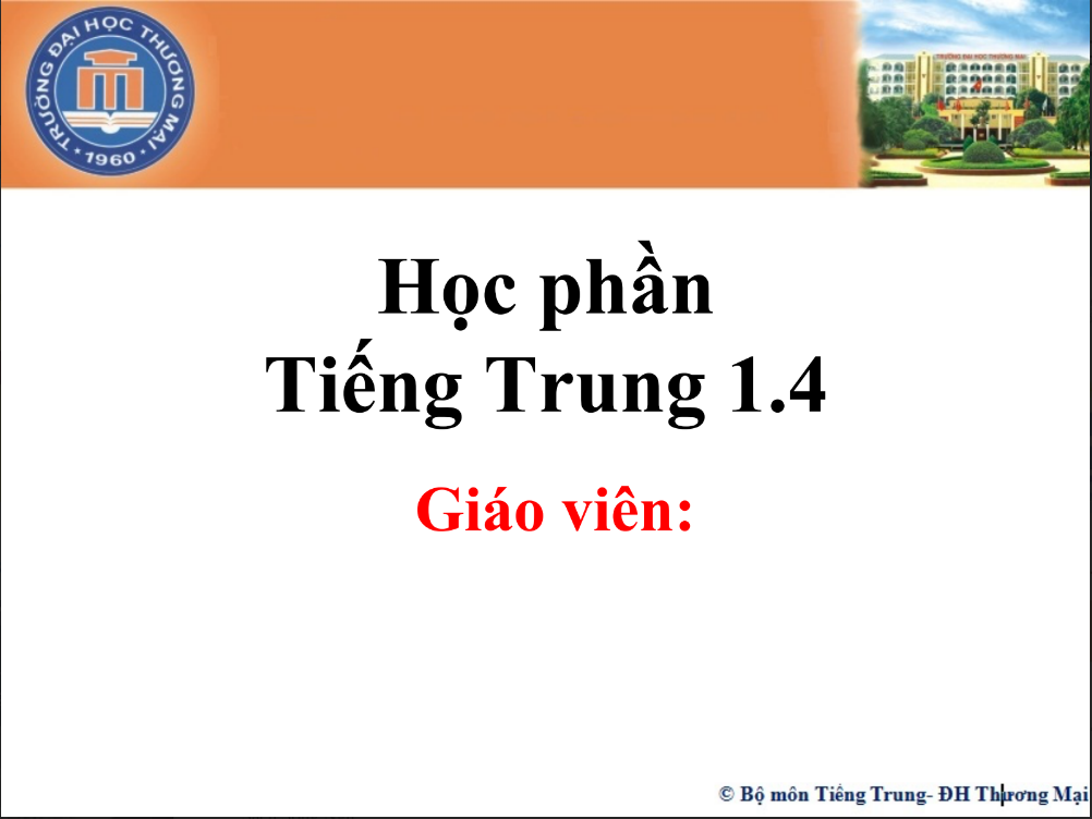 Tải FREE sách BGDT Tiếng Trung 1 4 PDF có tiếng Việt