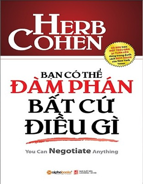 Tải FREE sách Bạn Có Thể Đàm Phán Bất Cứ Điều Gì PDF Tải FREE sách Bạn Có Thể Đàm Phán Bất Cứ Điều Gì PDF
