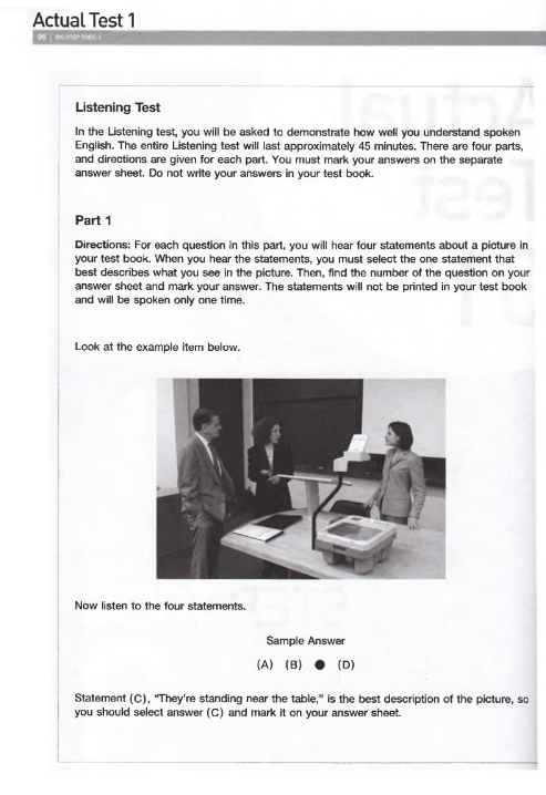 Tải FREE sách Big Step Toeic 3 Actual Test 1 PDF có tiếng Việt 7 Tải FREE sách Big Step Toeic 3 Actual Test 1 PDF có tiếng Việt