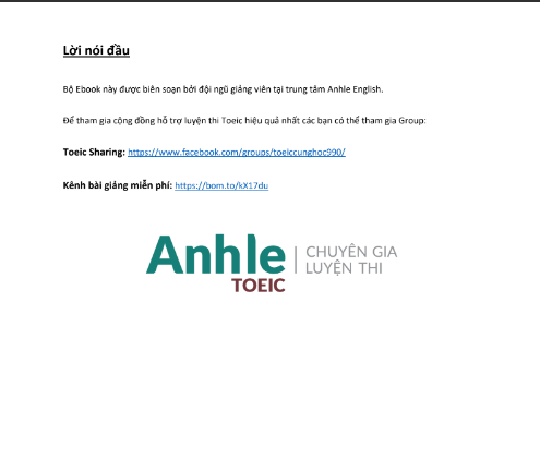 Tải FREE sách Bộ Từ Vựng TOEIC Part 7 PDF có tiếng Việt 7 Tải FREE sách Bộ Từ Vựng TOEIC Part 7 PDF có tiếng Việt