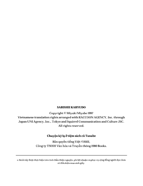 Tải FREE sách Chuyện Kì Lạ Ở Tiệm Sách Cũ Tanabe PDF 7 Tải FREE sách Chuyện Kì Lạ Ở Tiệm Sách Cũ Tanabe PDF