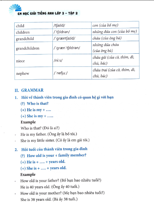 Tải FREE sách Em Học Giỏi Tiếng Anh E3 Tập 2 PDF tiếng Việt