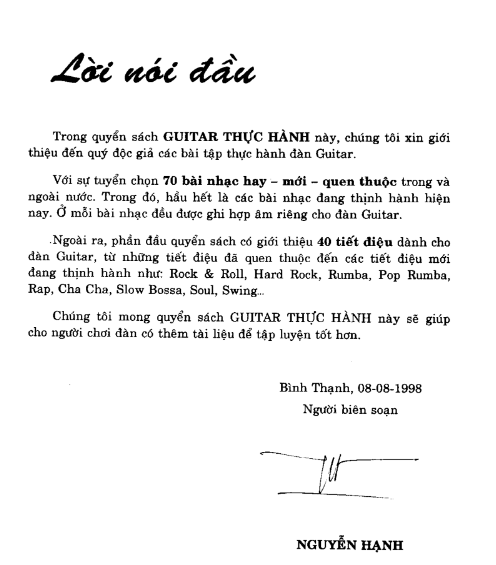 Tải FREE sách Guitar Thực Hành Nguyễn Hạnh PDF 6 Tải FREE sách GUITAR Thực Hành Nguyễn Hạnh PDF có tiếng Việt