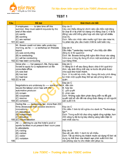 Tải FREE sách Giải Chi Tiết HACKER TOEIC STYLE PDF 6 Tải FREE sách Giải Chi Tiết HACKER TOEIC STYLE PDF