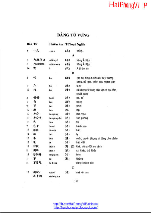 Tải FREE sách Giáo Trình Hán Ngữ 1 Tiếng Việt PDF 7 Tải FREE sách Giáo Trình Hán Ngữ 1 Tiếng Việt PDF