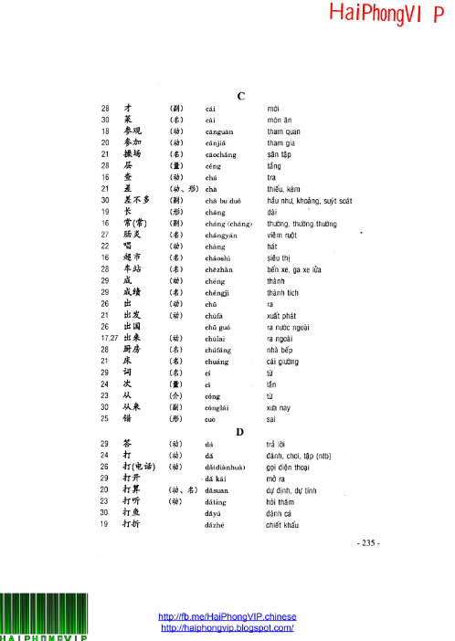Tải FREE sách Giáo Trình Hán Ngữ 2 Tiếng Việt PDF 6 Tải FREE sách Giáo Trình Hán Ngữ 2 Tiếng Việt PDF