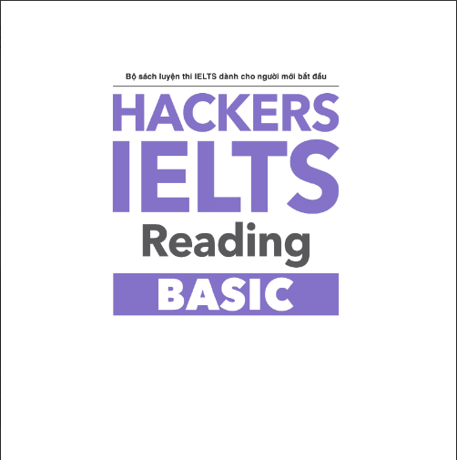Tải FREE sách Hackers IELTS Reading Basic PDF có tiếng Việt