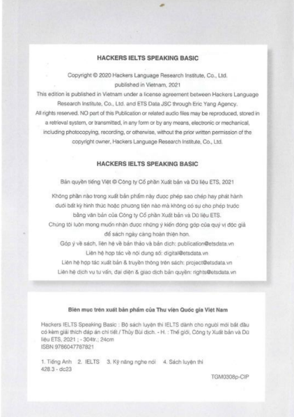 Tải FREE sách Hackers IELTS Speaking Basic PDF có tiếng Việt 7 Tải FREE sách Hackers IELTS Speaking Basic PDF có tiếng Việt