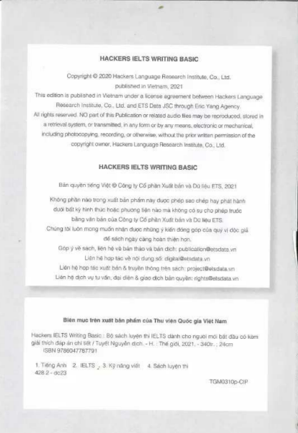 Tải FREE sách Hackers IELTS Writing Basic PDF có tiếng Việt 7 Tải FREE sách Hackers IELTS Writing Basic PDF có tiếng Việt