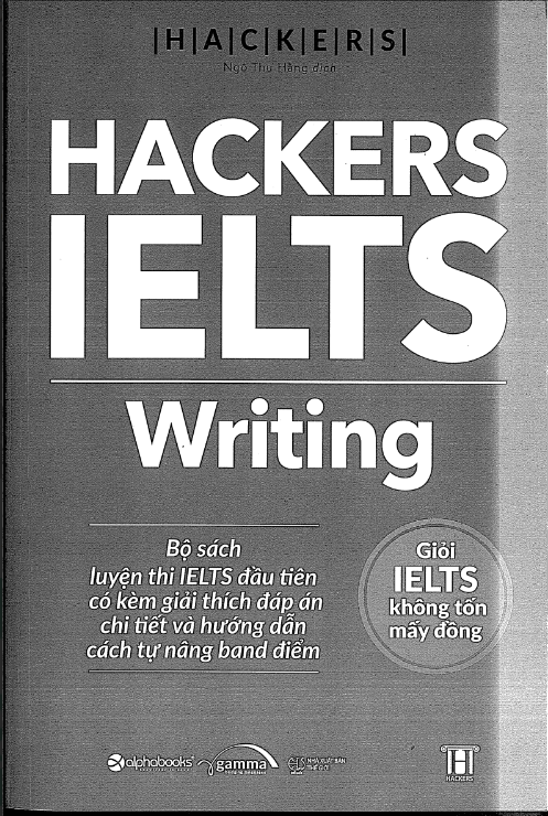 Tải FREE sách Hackers IELTS Writing PDF có tiếng Việt