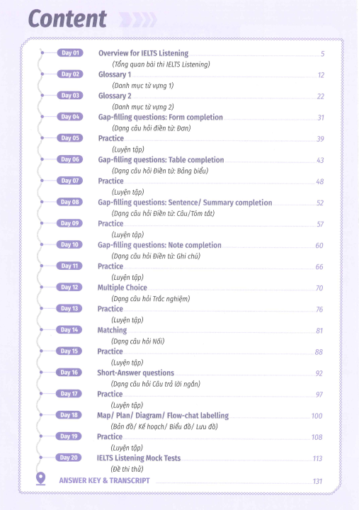 Tải FREE sách IELTS Cấp Tốc 20 Ngày Listening PDF 7 Tải FREE sách IELTS Cấp Tốc 20 Ngày Listening PDF