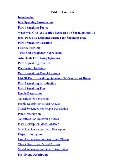 Tải FREE sách IELTS Speaking Strategies PDF có tiếng Việt 6 Tải FREE sách IELTS Speaking Strategies PDF có tiếng Việt