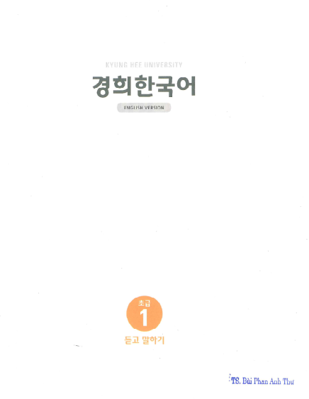 Tải FREE sách Kyung Hee Nghe Nói 1 Sơ Cấp PDF có tiếng Việt 6 Tải FREE sách Kyung Hee Nghe Nói 1 Sơ Cấp PDF có tiếng Việt