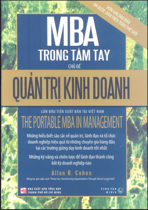 Tải FREE sách MBA Trong Tầm Tay QTKD PDF có tiếng Việt