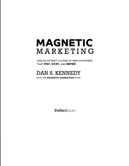 Tải FREE sách Magnetic Marketing PDF có tiếng Việt