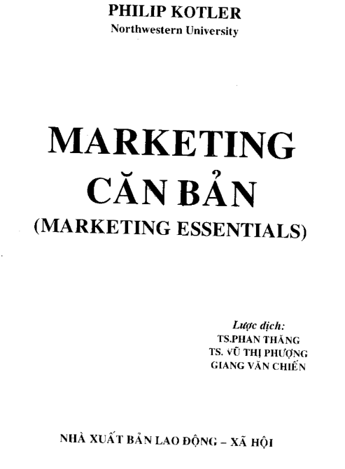 Tải FREE sách Marketing Căn Bản PDF có tiếng Việt 7 Tải FREE sách Marketing Căn Bản PDF có tiếng Việt
