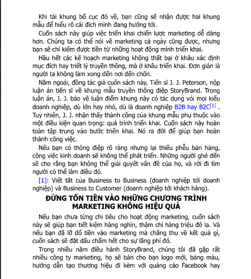 Tải FREE sách Marketing Phải Bán Được Hàng PDF có tiếng Việt