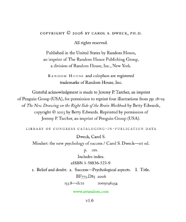 Tải FREE sách Mindset - The New Psychology of Success PDF 7 Tải FREE sách Mindset - The New Psychology of Success PDF